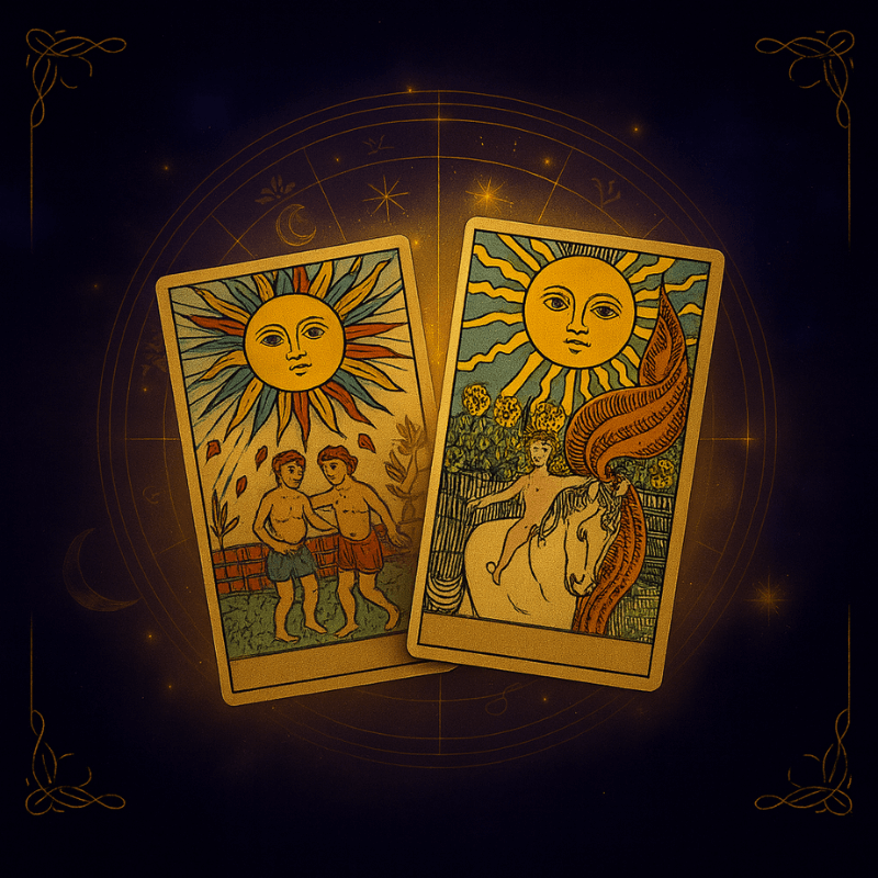 Diferencias entre tarot de Marsella y Rider-Waite