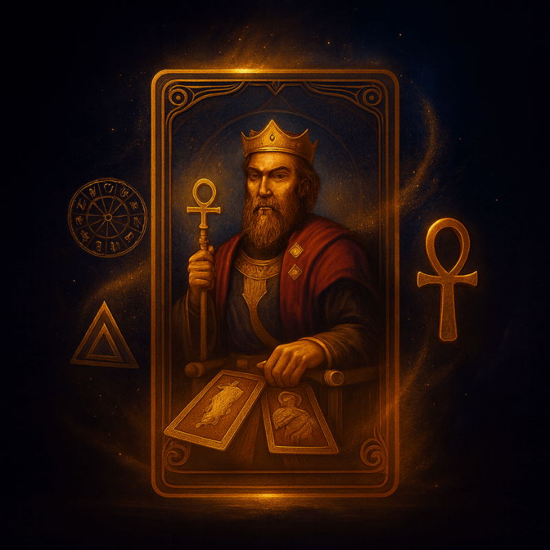 Significado de El Emperador en el tarot