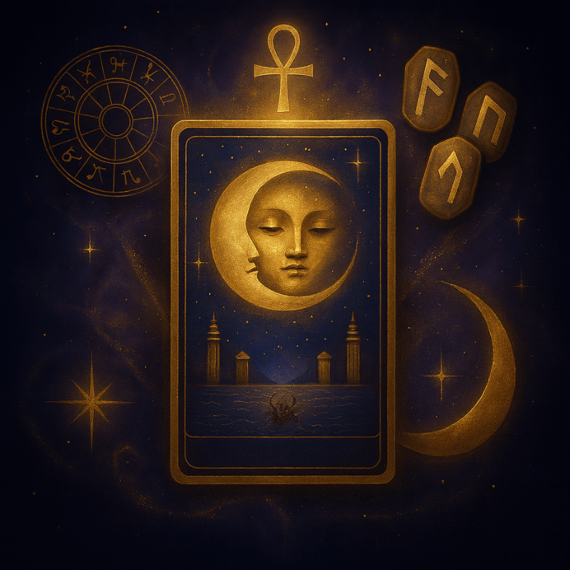 Significado de La Luna en el tarot