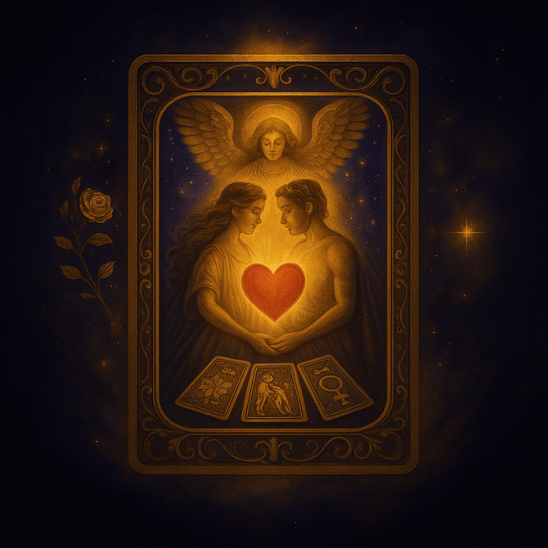 Significado de Los Enamorados en el tarot