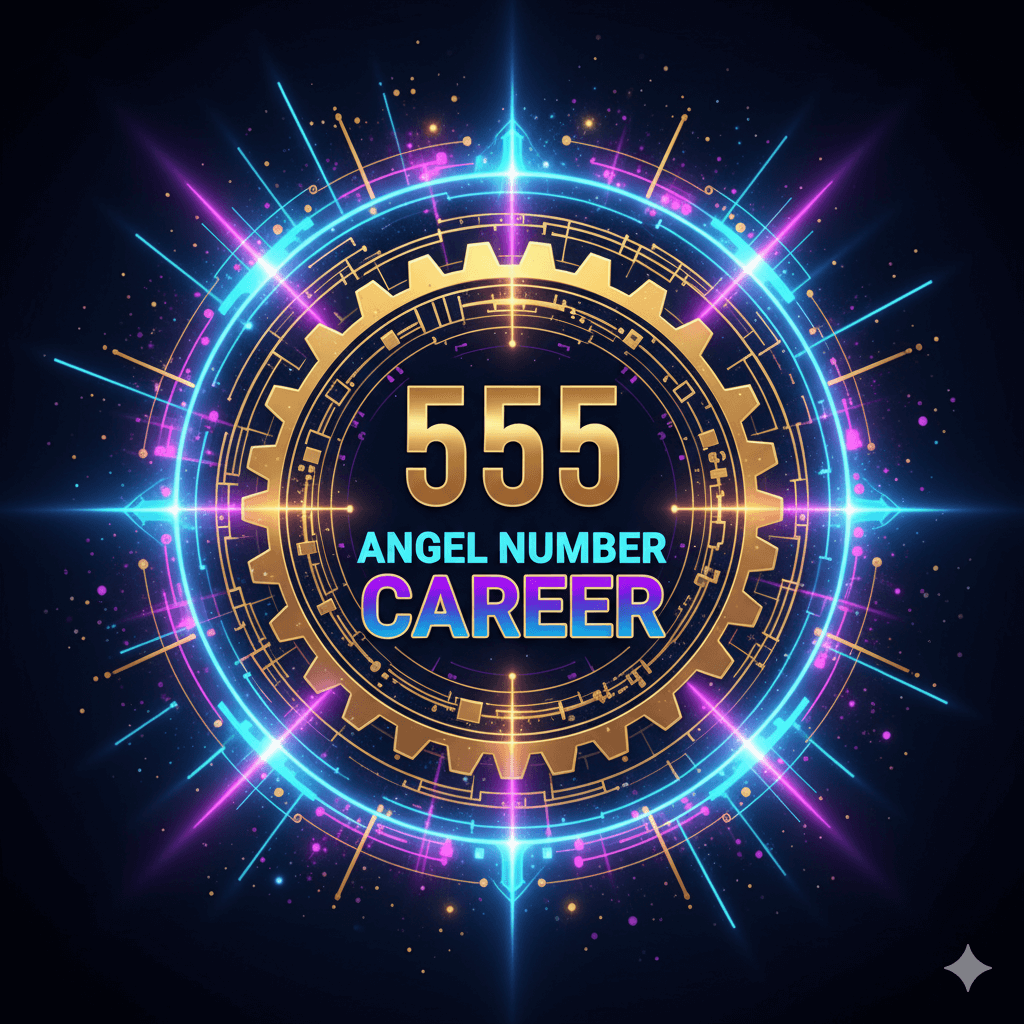 555 angel number career