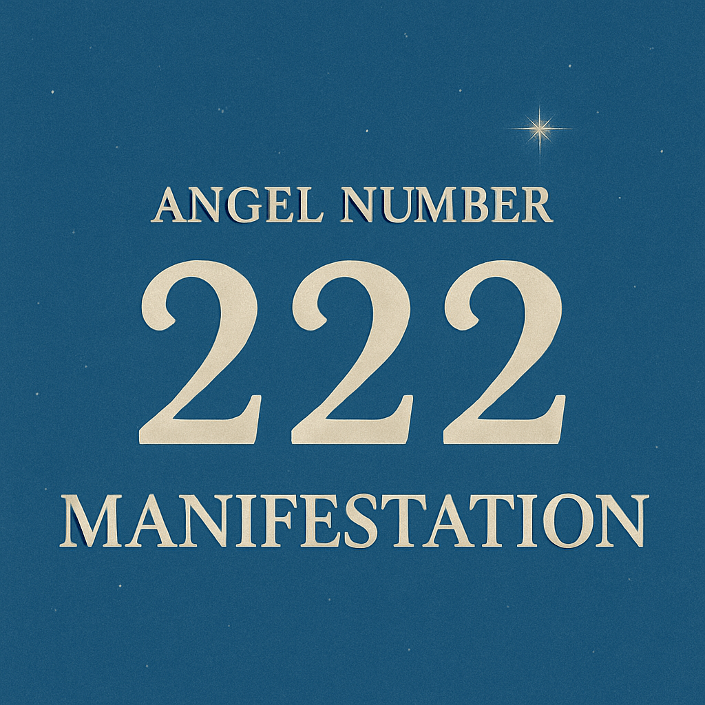 222 Angel Number Manifestation