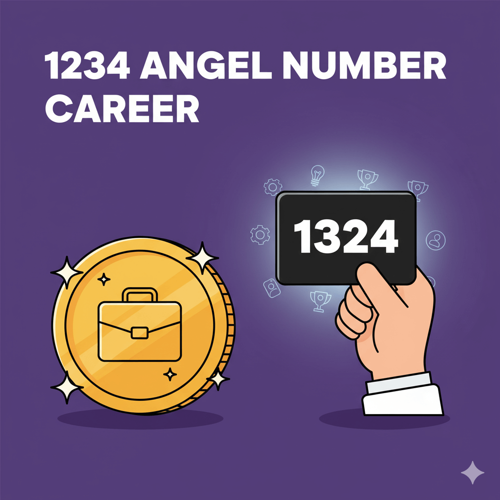 1234 angel number career