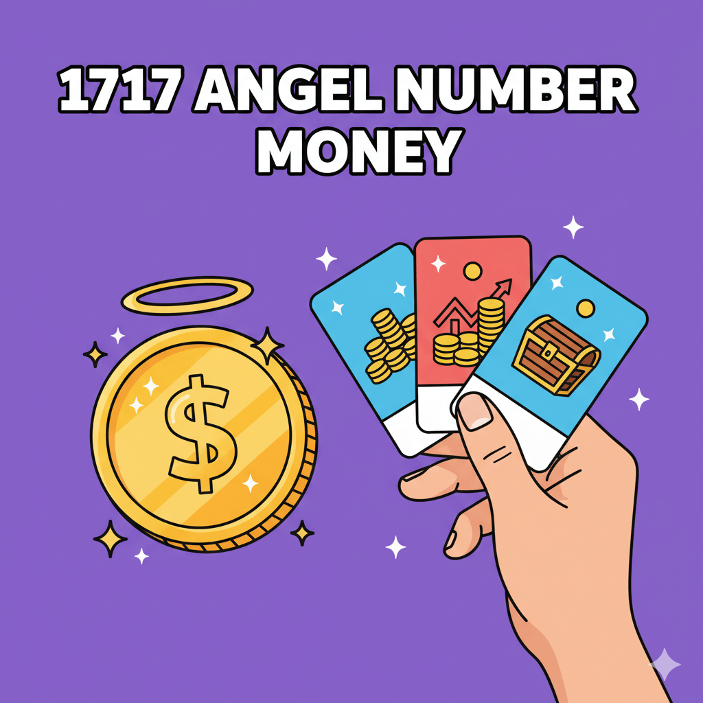 1717 angel number money