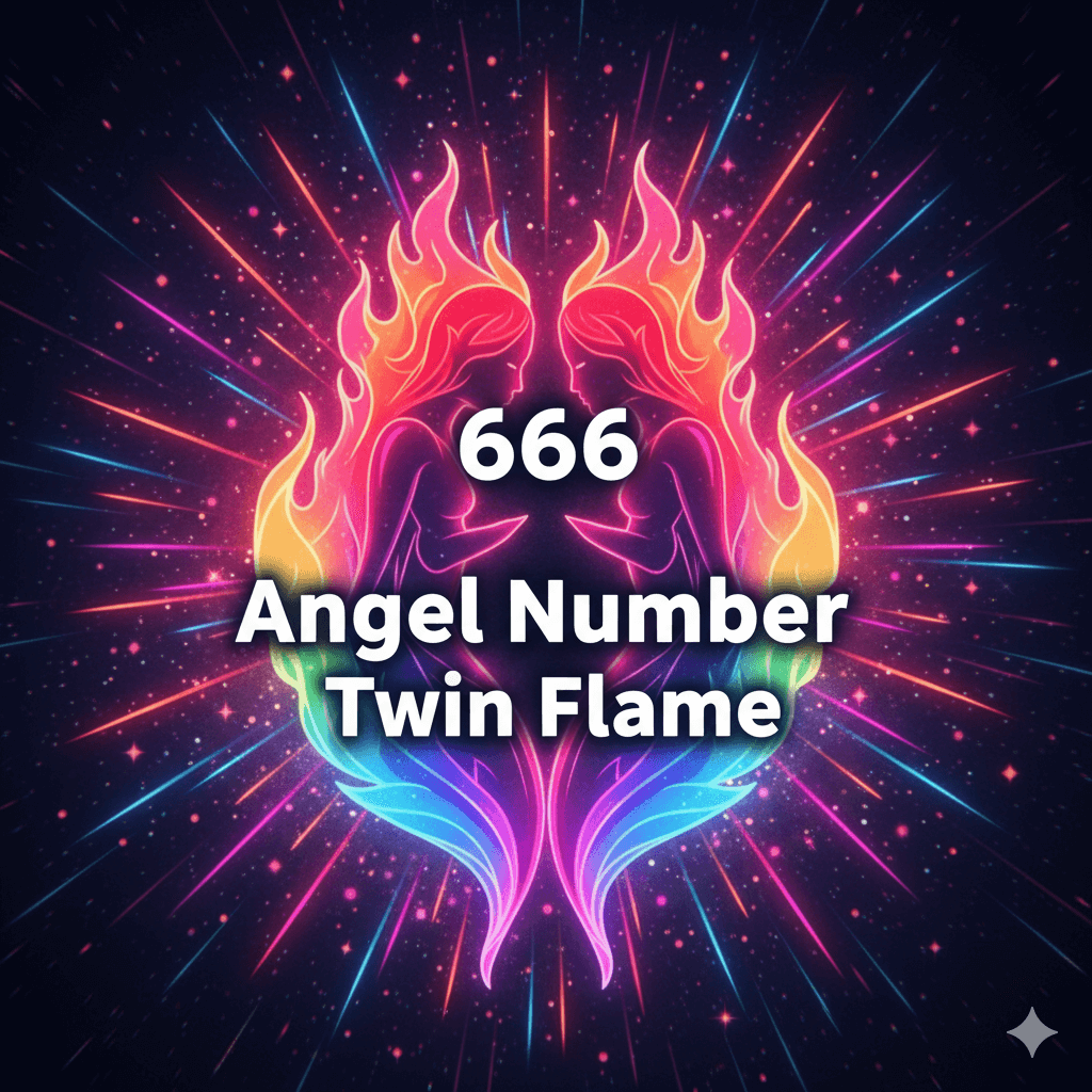 666 angel number twin flame