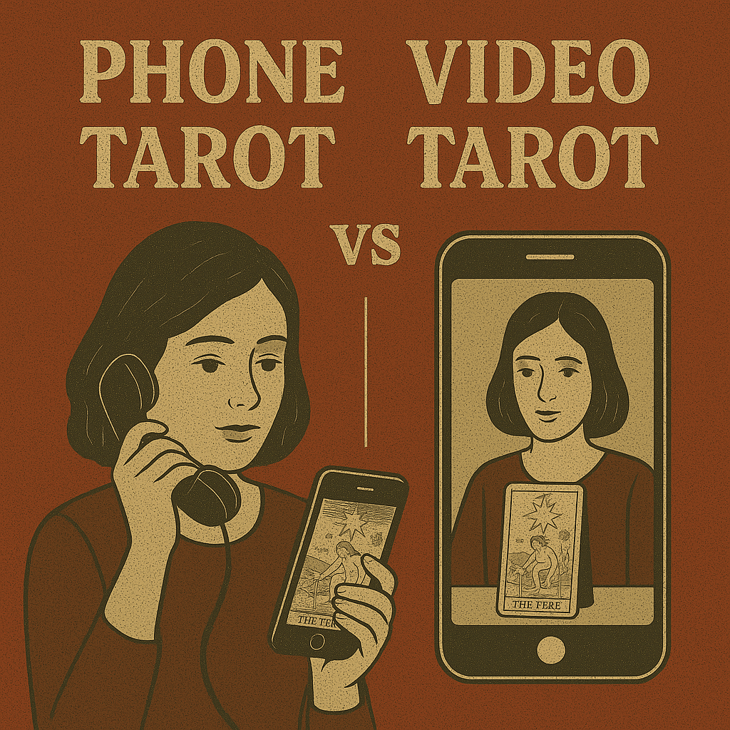 Phone Tarot vs Video Tarot