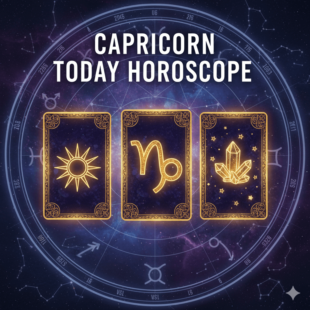 Capricorn today horoscope