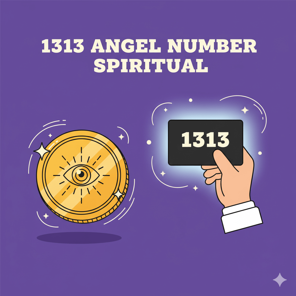 1313 angel number spiritual