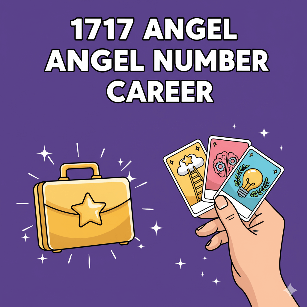 1717 angel number career