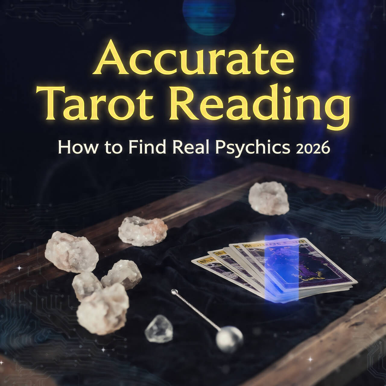 Learn how to find real, accurate psychics in 2026. Signs of authenticity, red flags, and tips for choosing trustworthy tarot readers.
