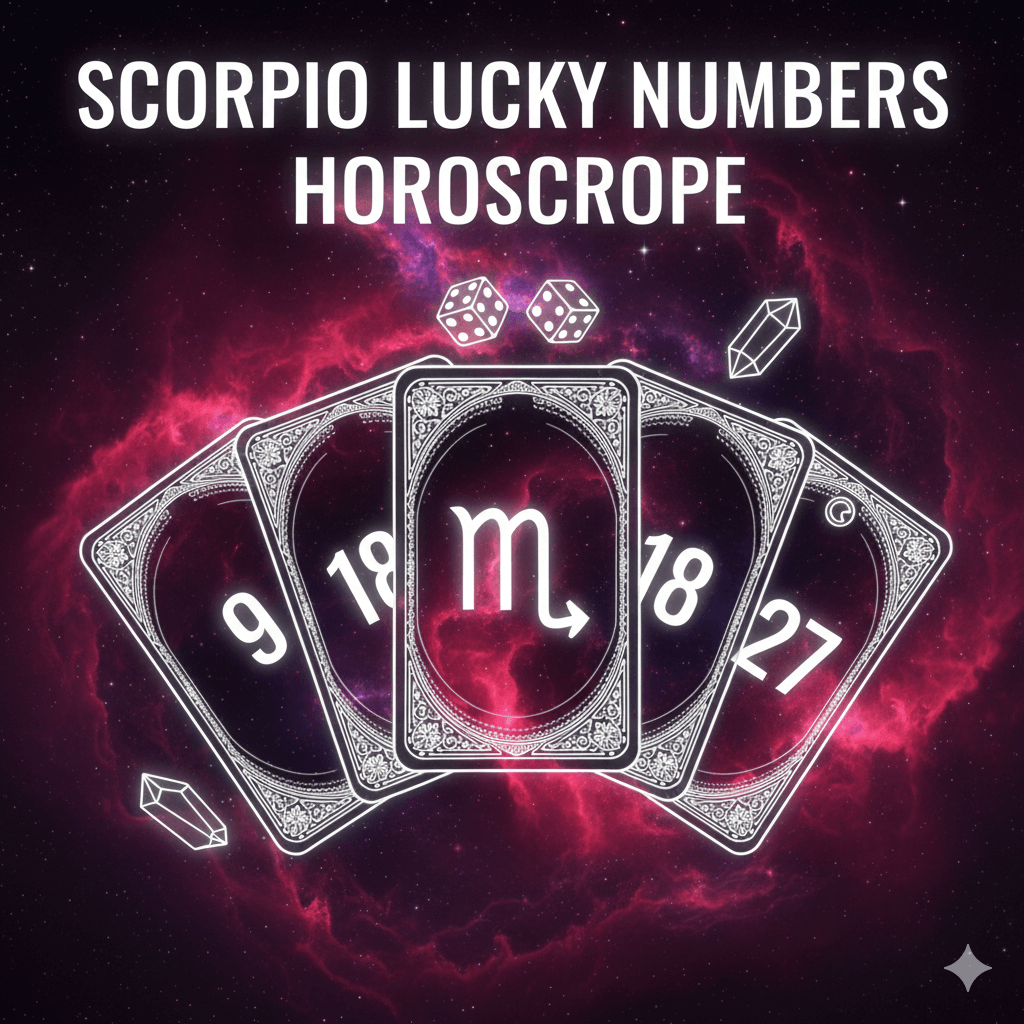 Scorpio lucky numbers horoscope