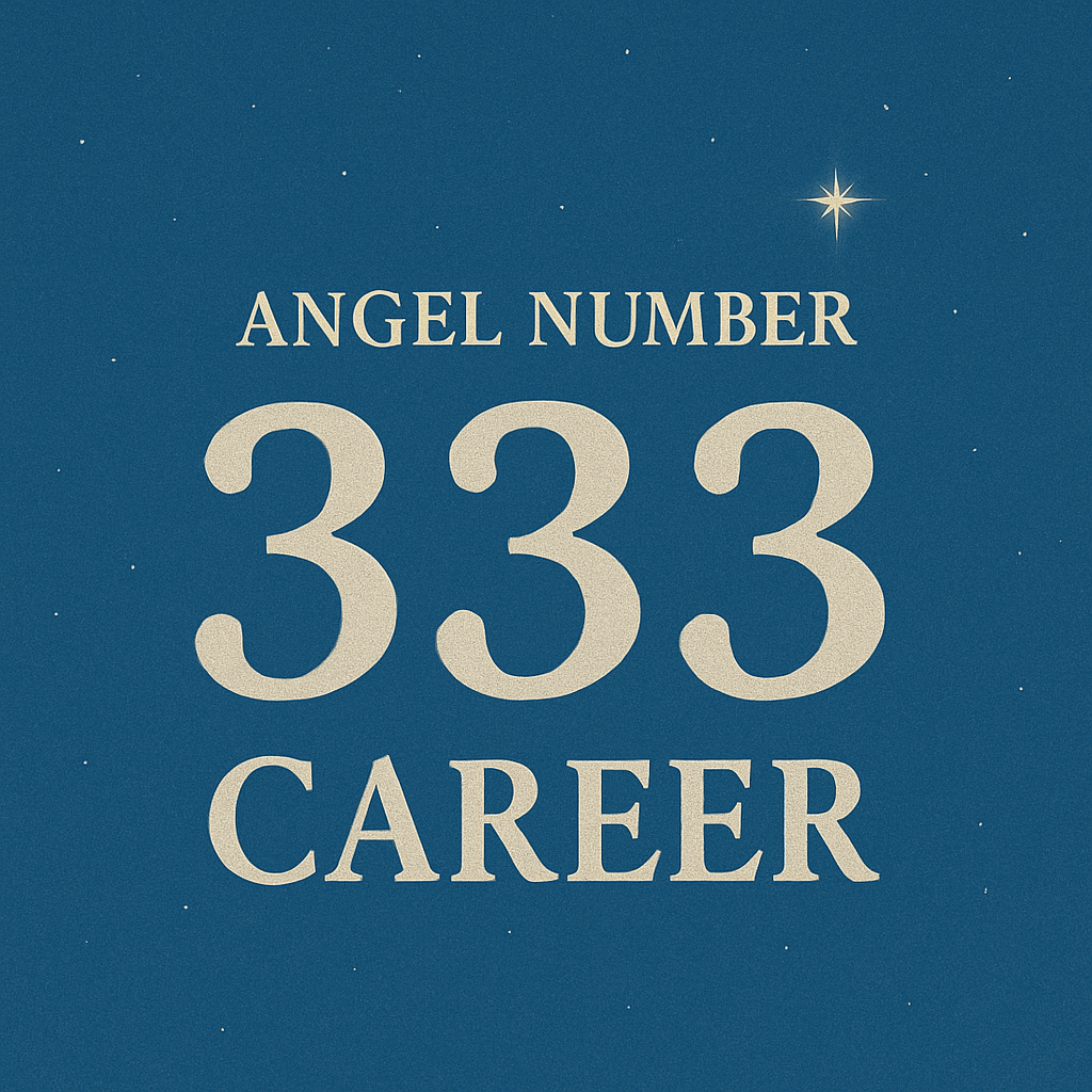 333 angel number career