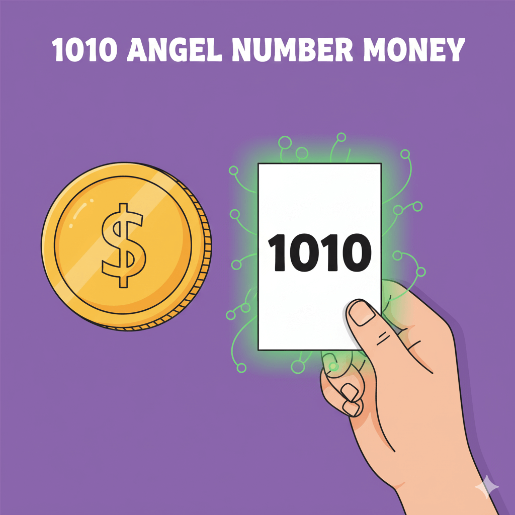 1010 angel number money