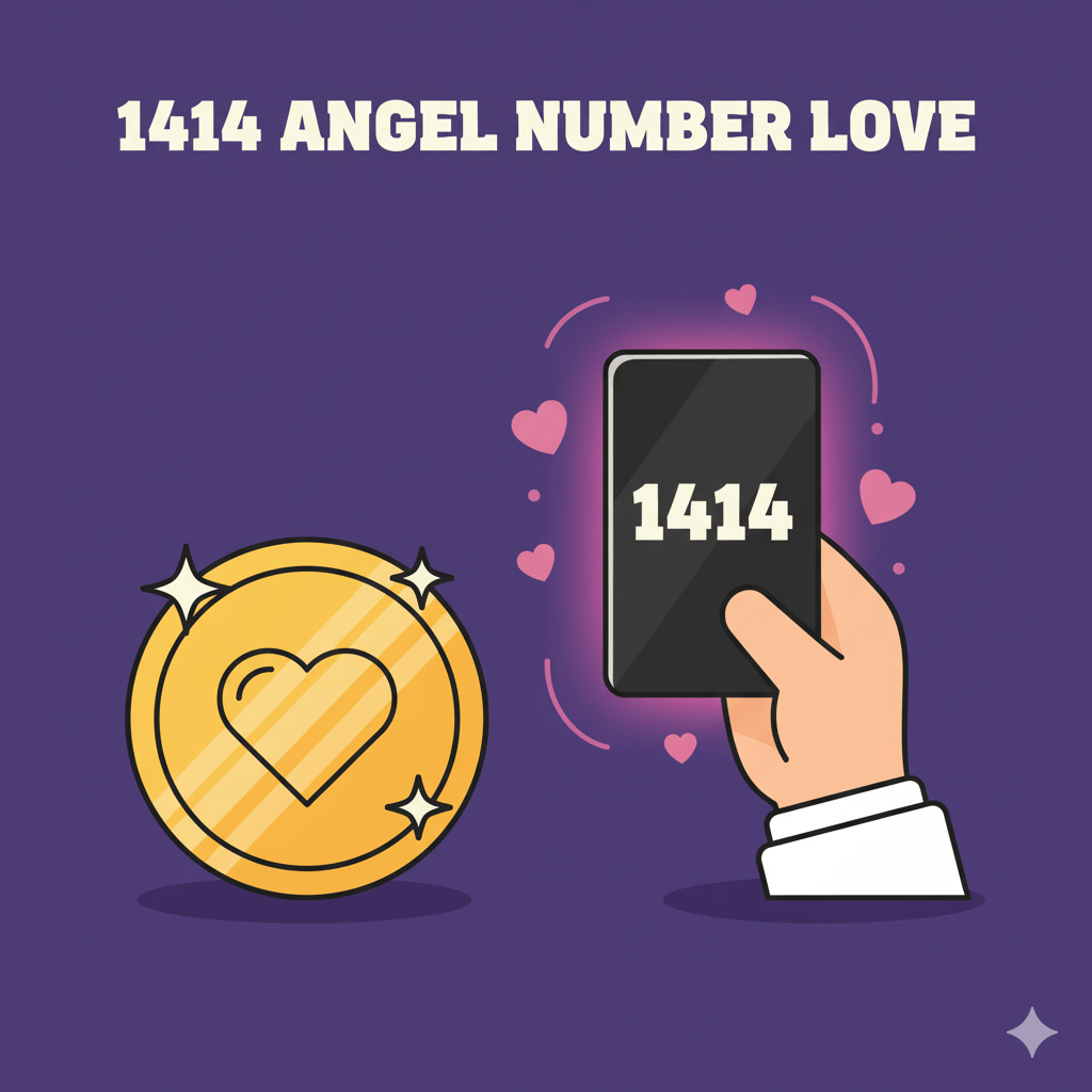 1414 angel number love