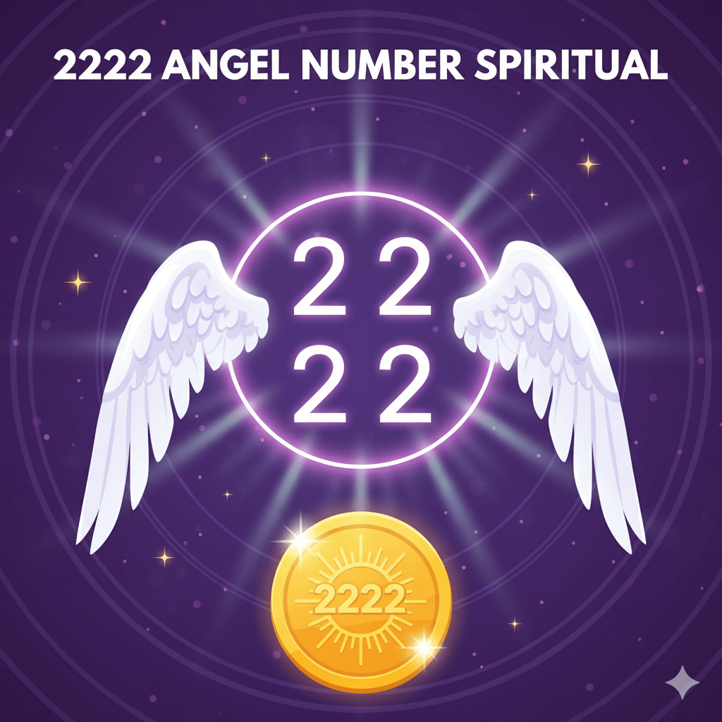 2222 angel number spiritual