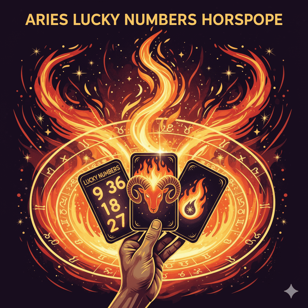 Aries lucky numbers horoscope