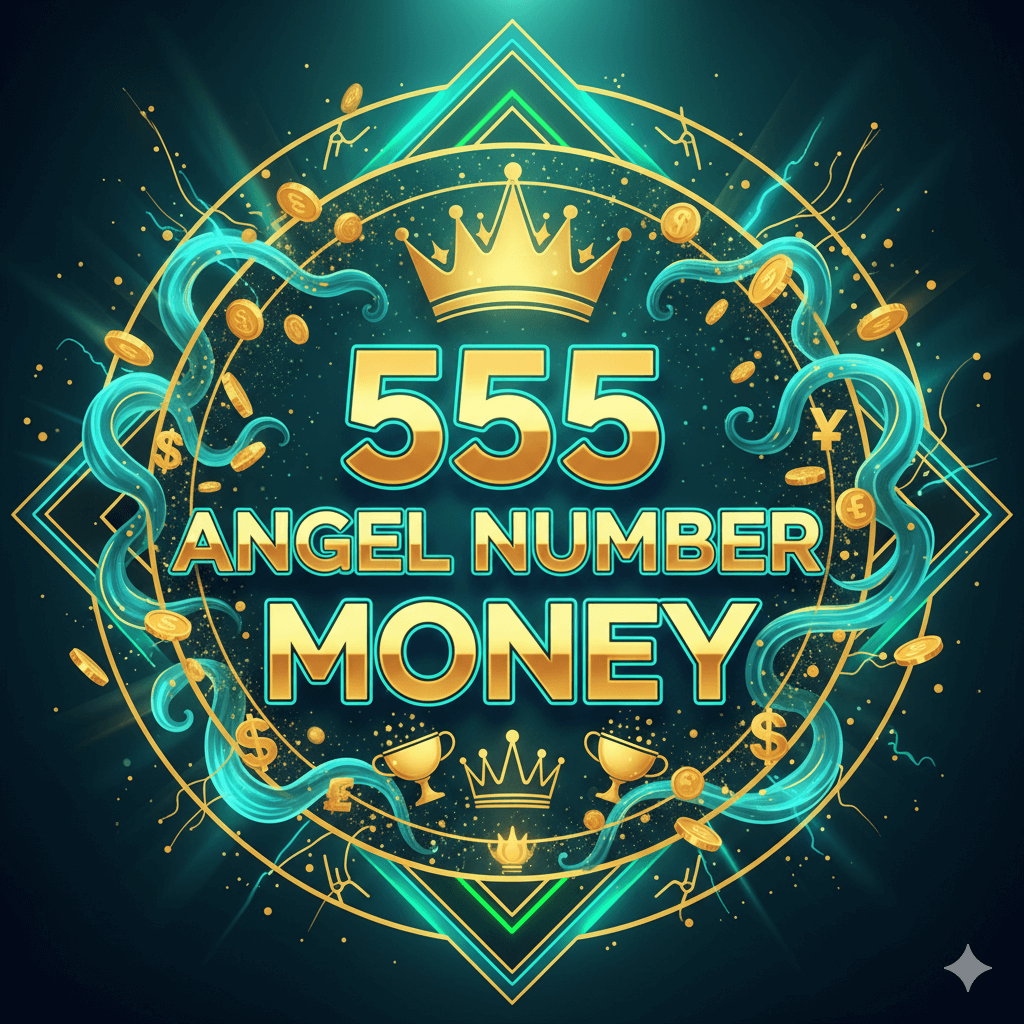 555 angel number money
