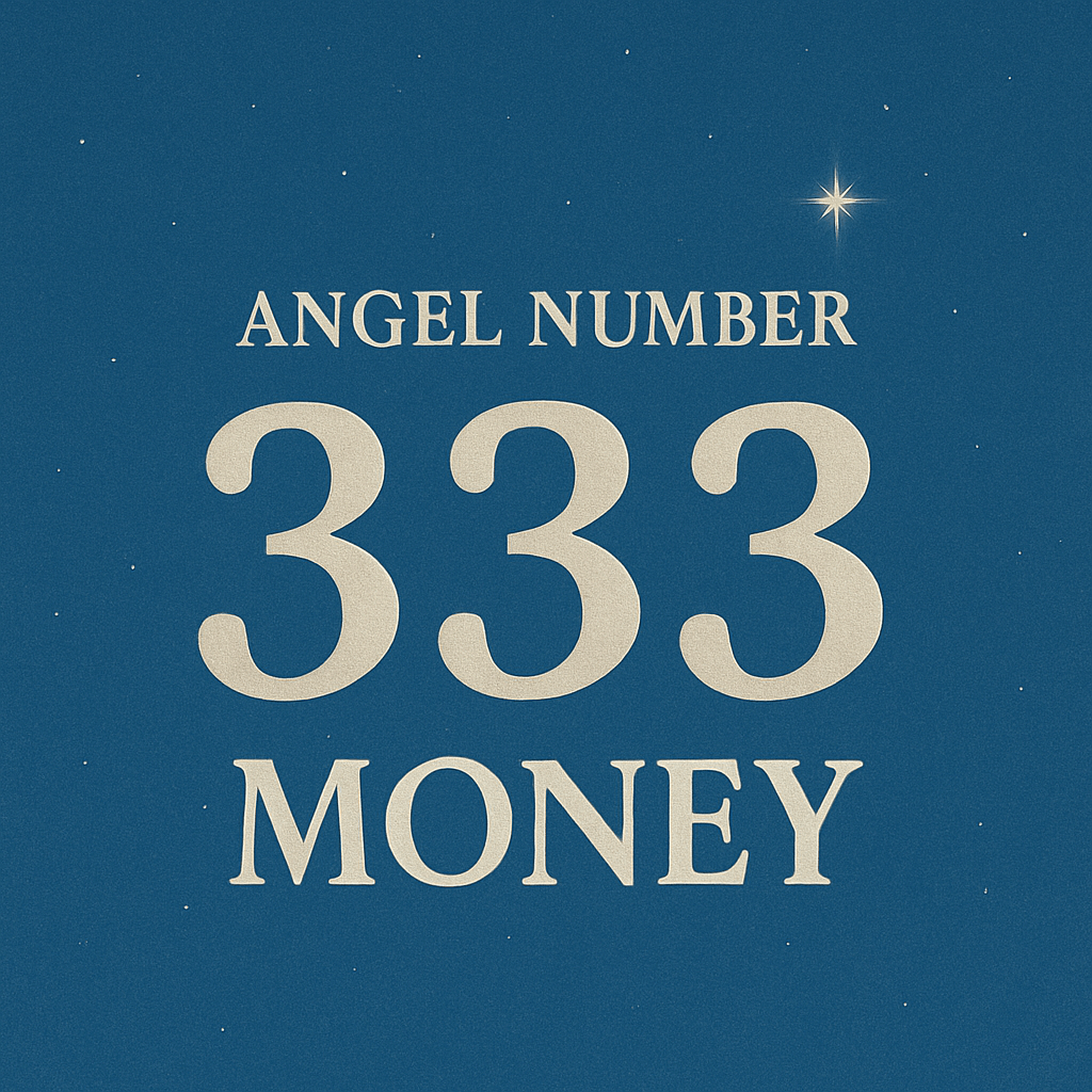 333 angel number money