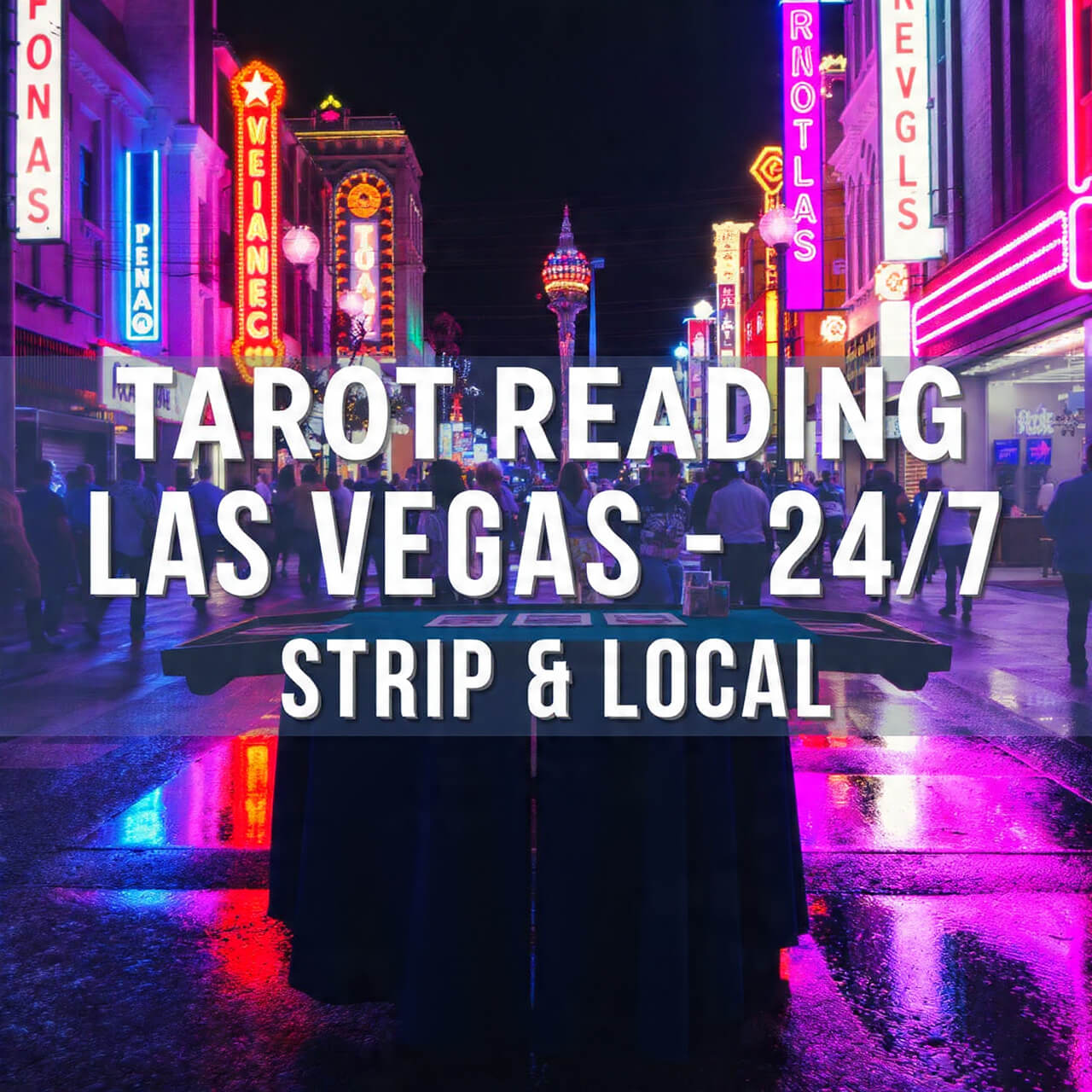 Tarot Reading Las Vegas - 24/7 Strip & Local