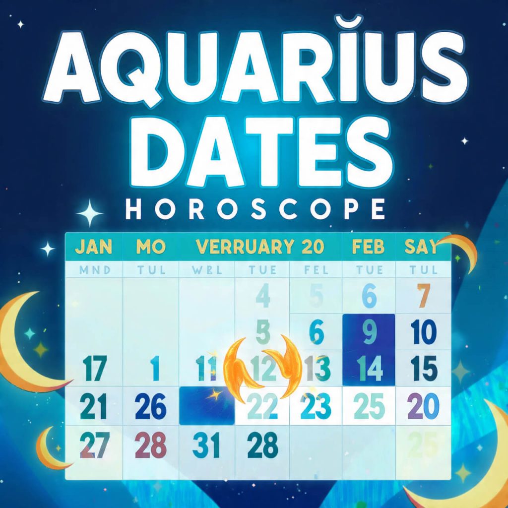 Aquarius dates horoscope