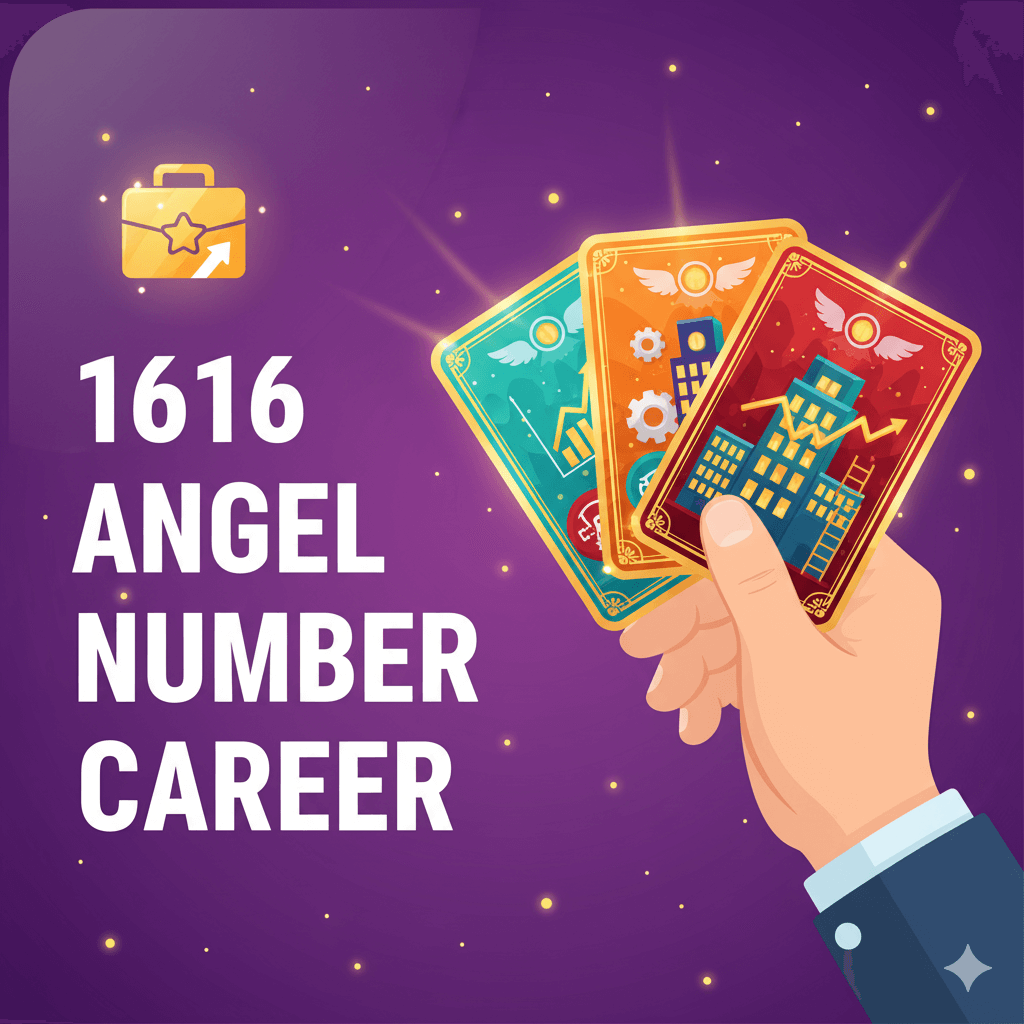 1616 angel number career