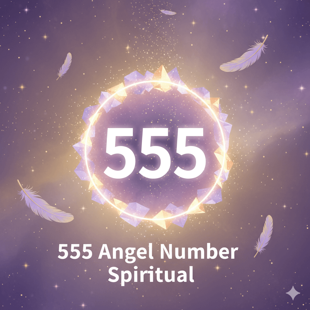 555 angel number spiritual