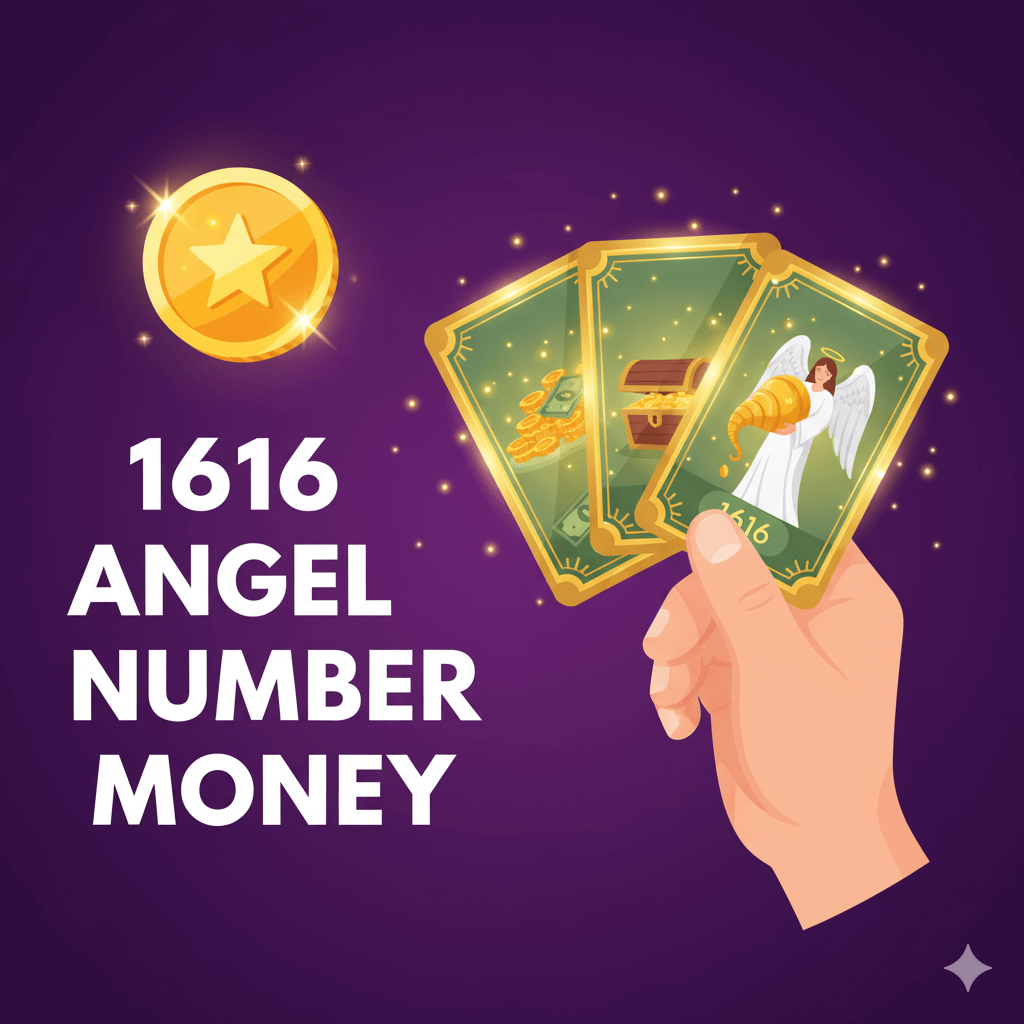 1616 angel number money