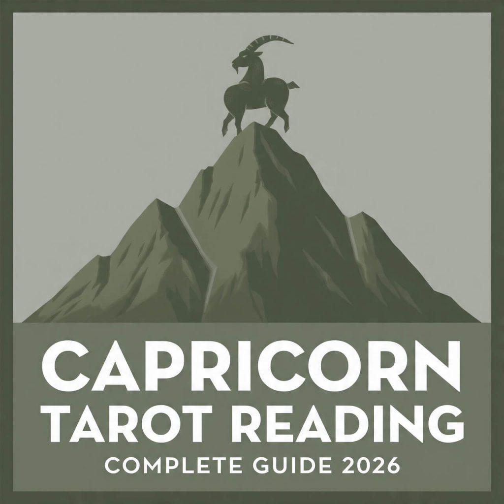 Capricorn Tarot Reading - Complete Guide 2026