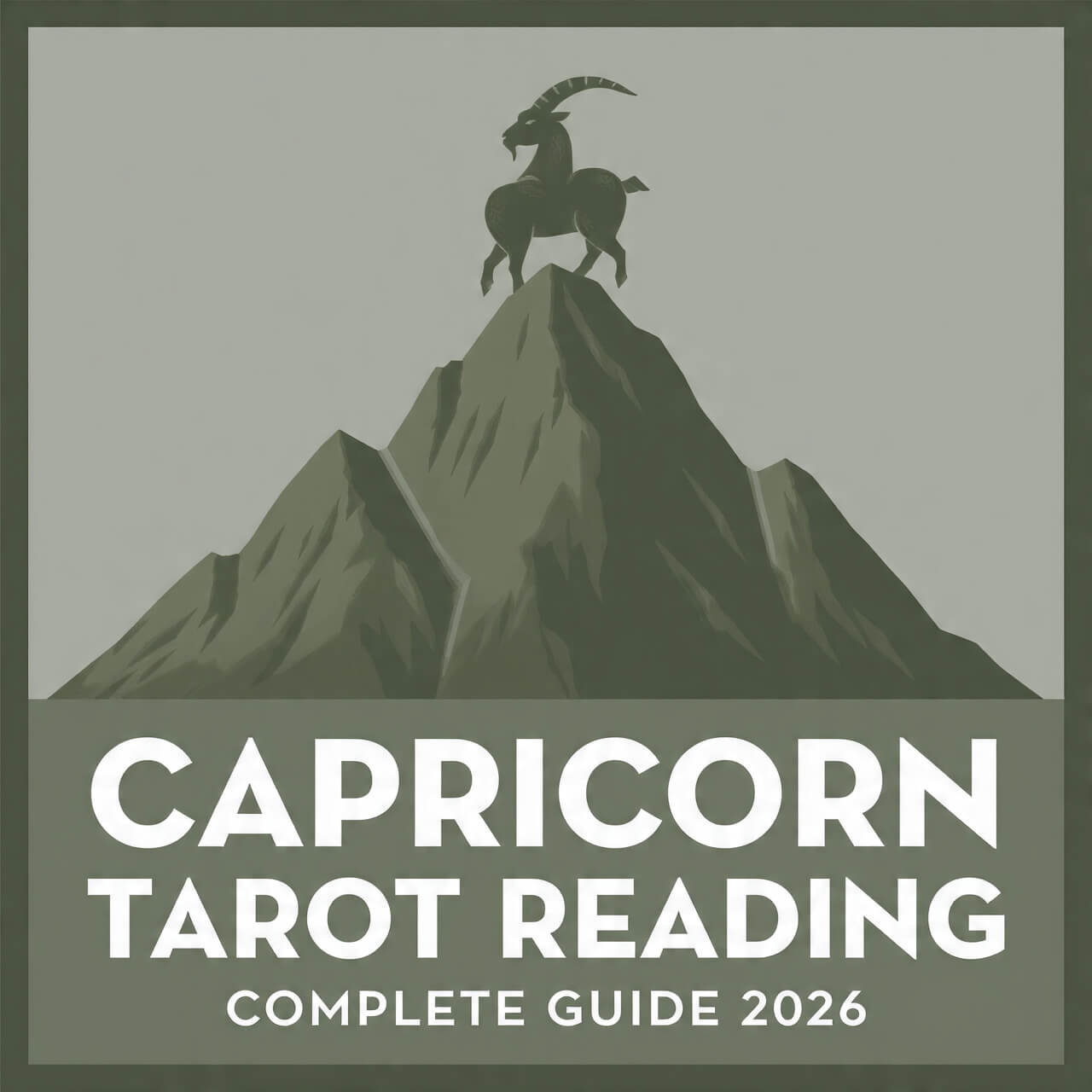 Capricorn Tarot Reading - Complete Guide 2026