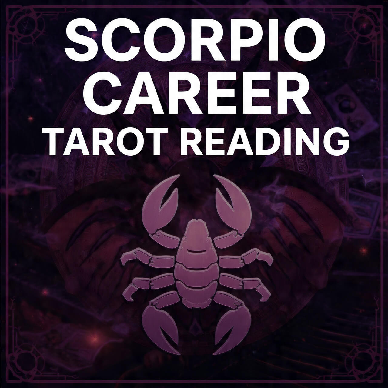 Scorpio Career Tarot Reading