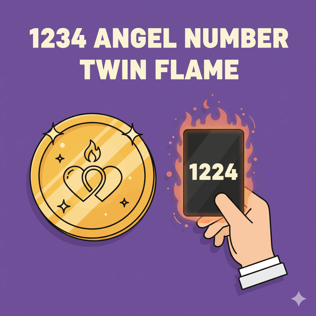 1234 angel number twin flame