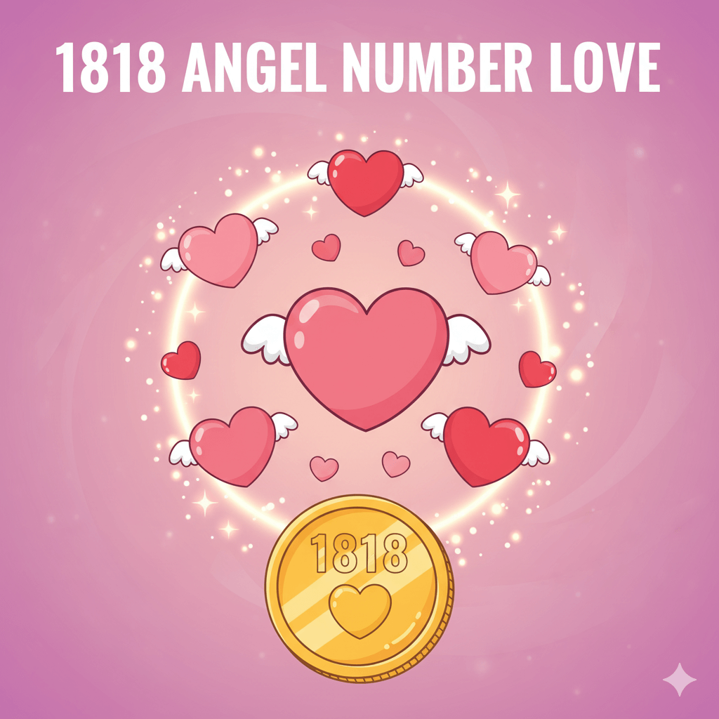 1818 angel number love