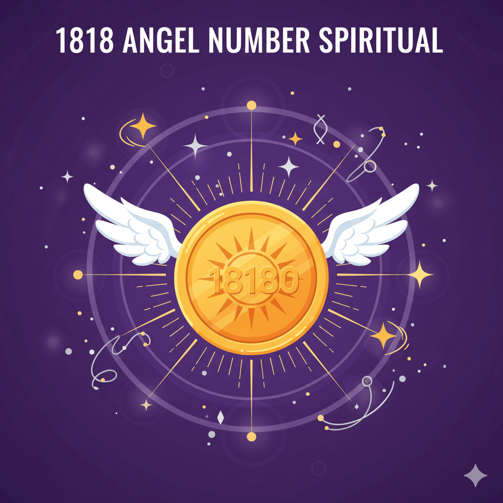 1818 angel number spiritual