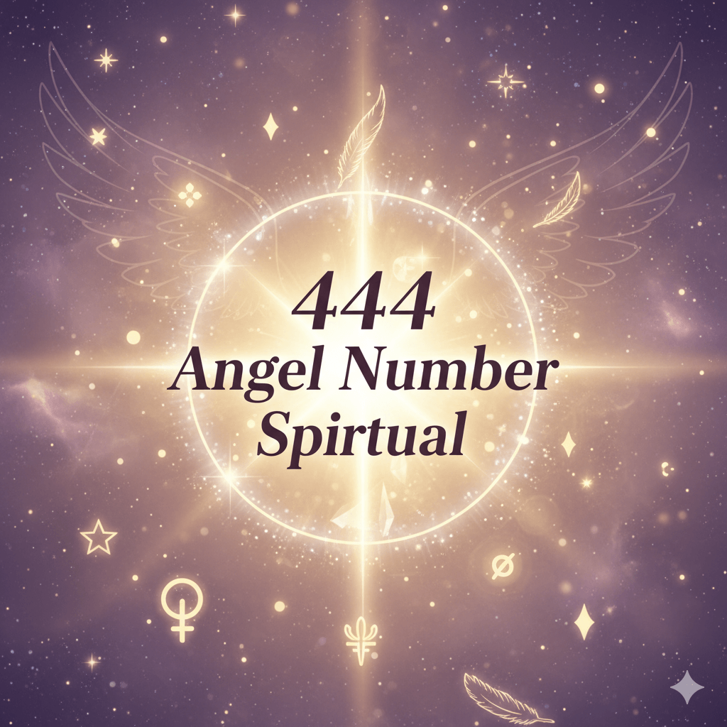 444 angel number spiritual