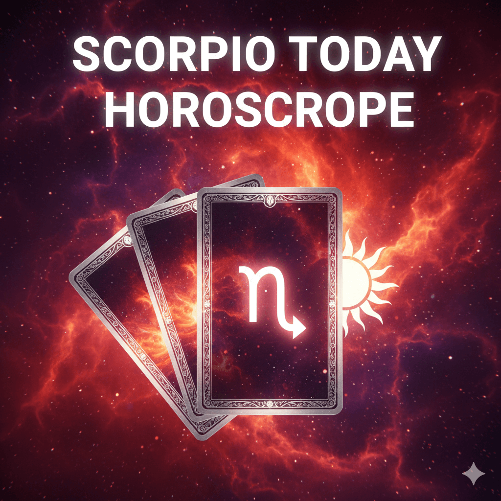 Scorpio today horoscope