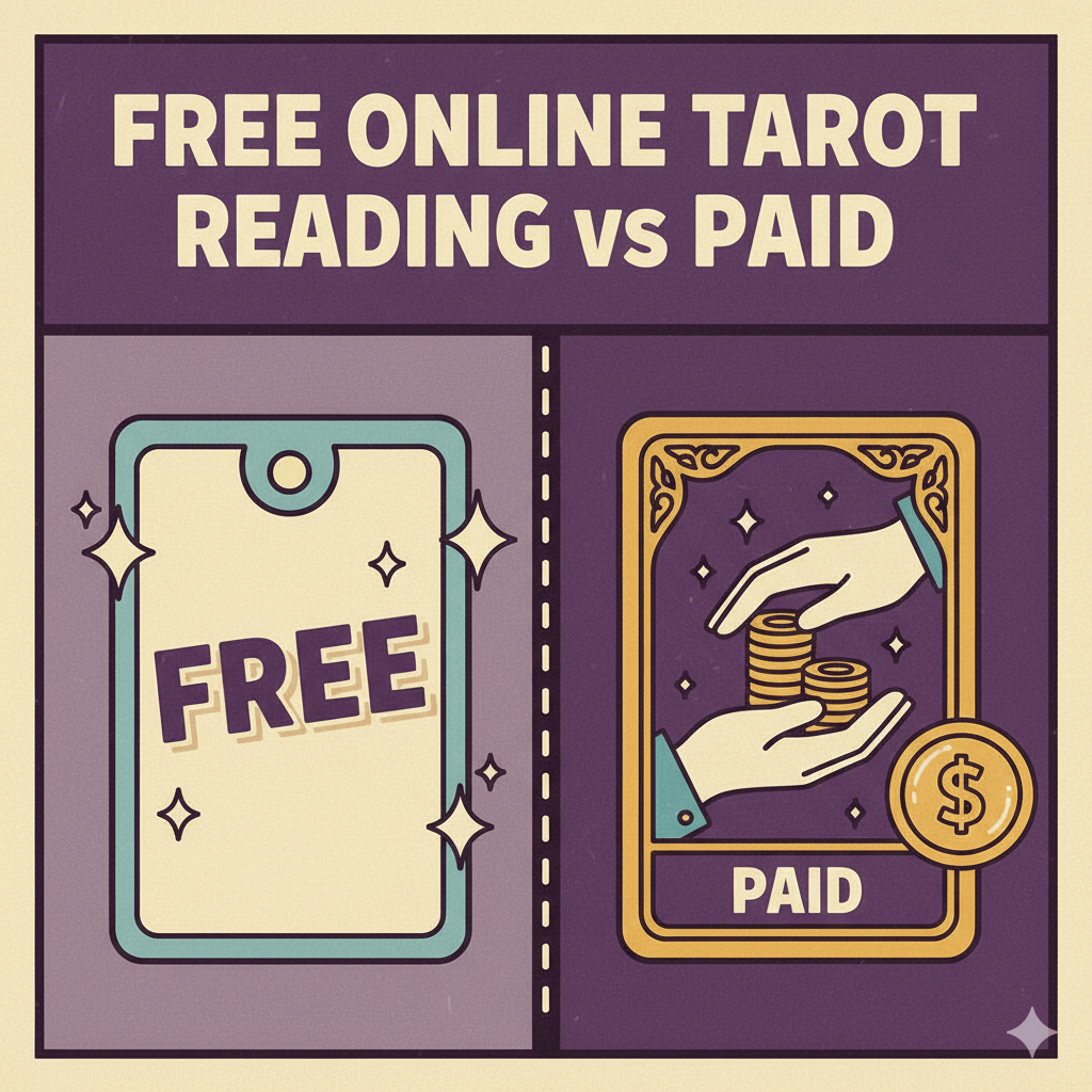 Free Online Tarot Reading vs Paid
