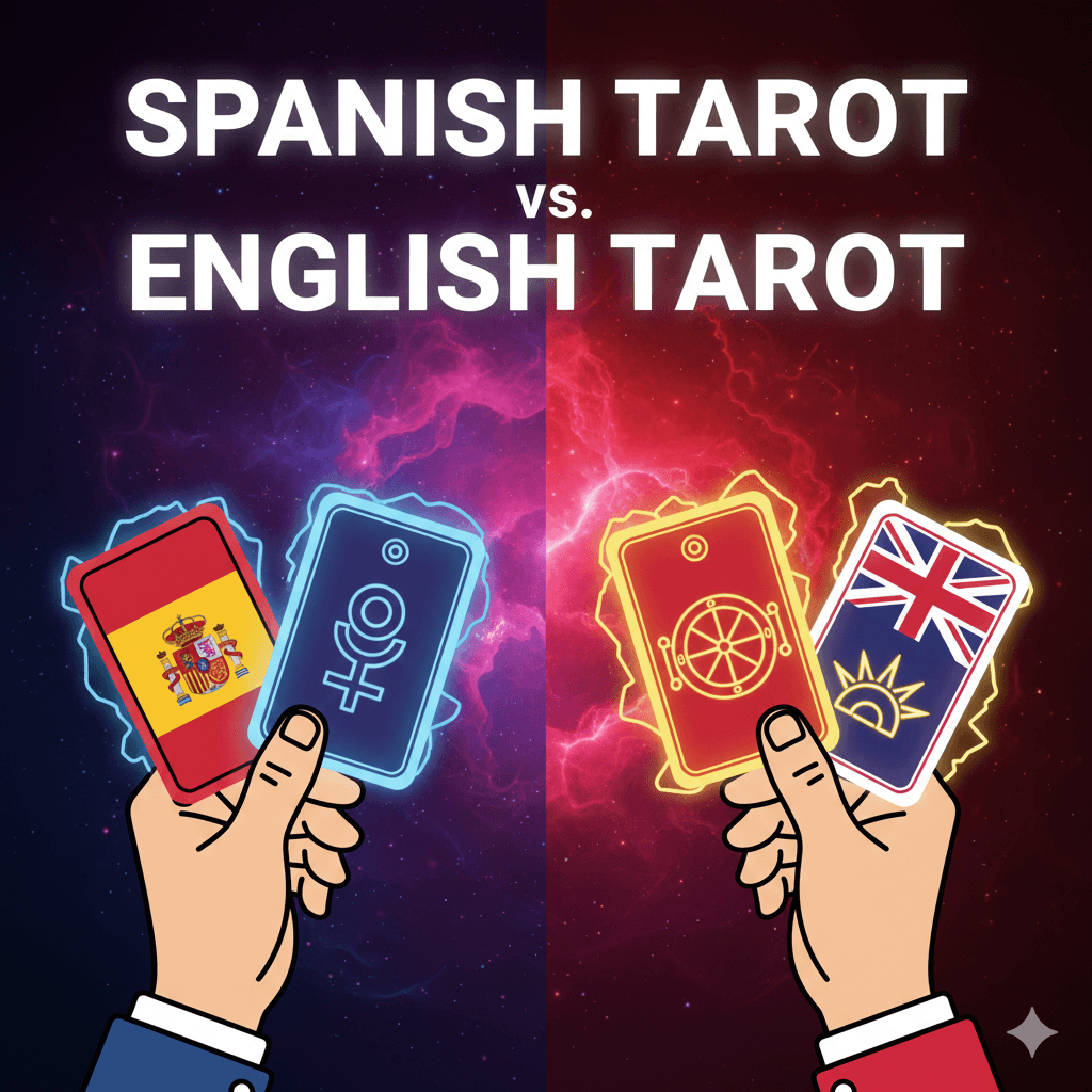 Spanish Tarot vs English Tarot