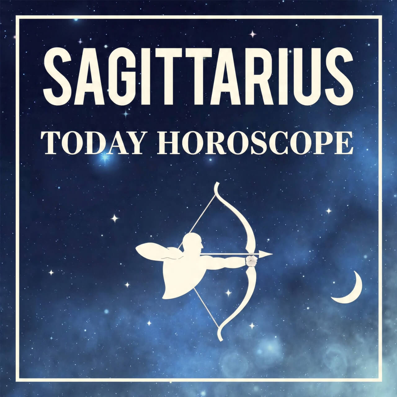 Sagittarius Today Horoscope