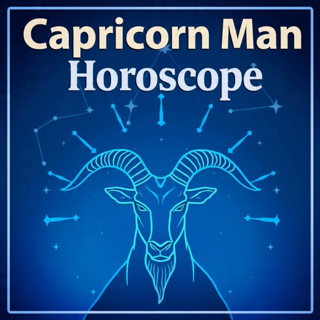 Capricorn man horoscope