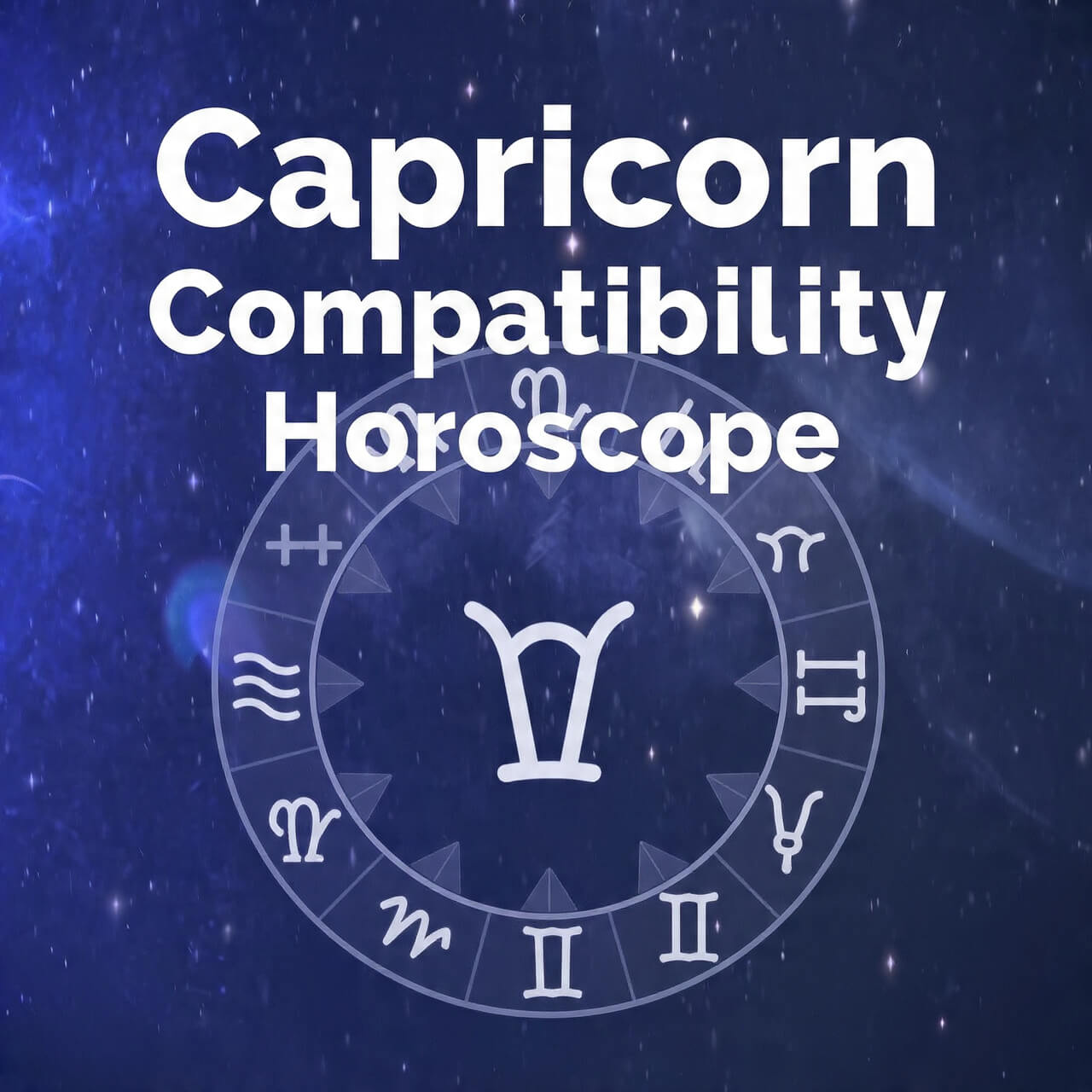 Capricorn compatibility horoscope