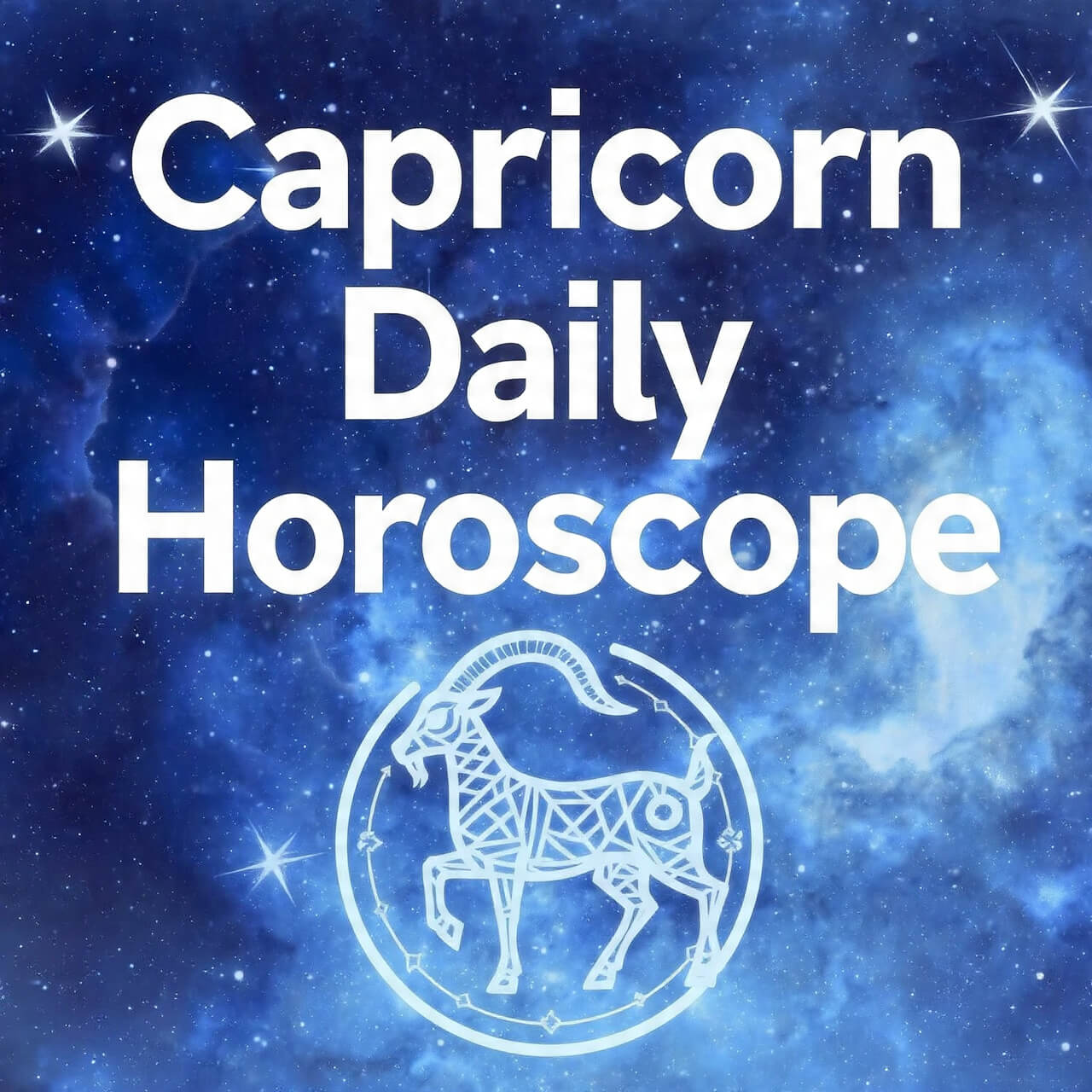 Capricorn daily horoscope