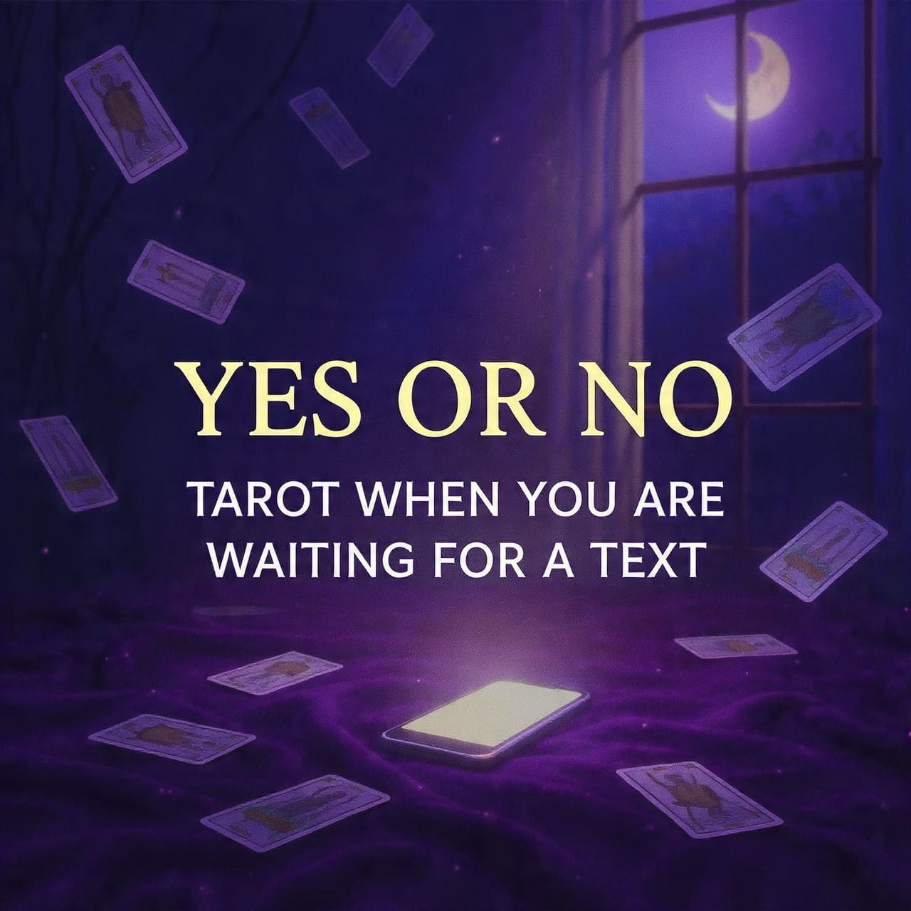 Yes or No Tarot when you are waiting for a text