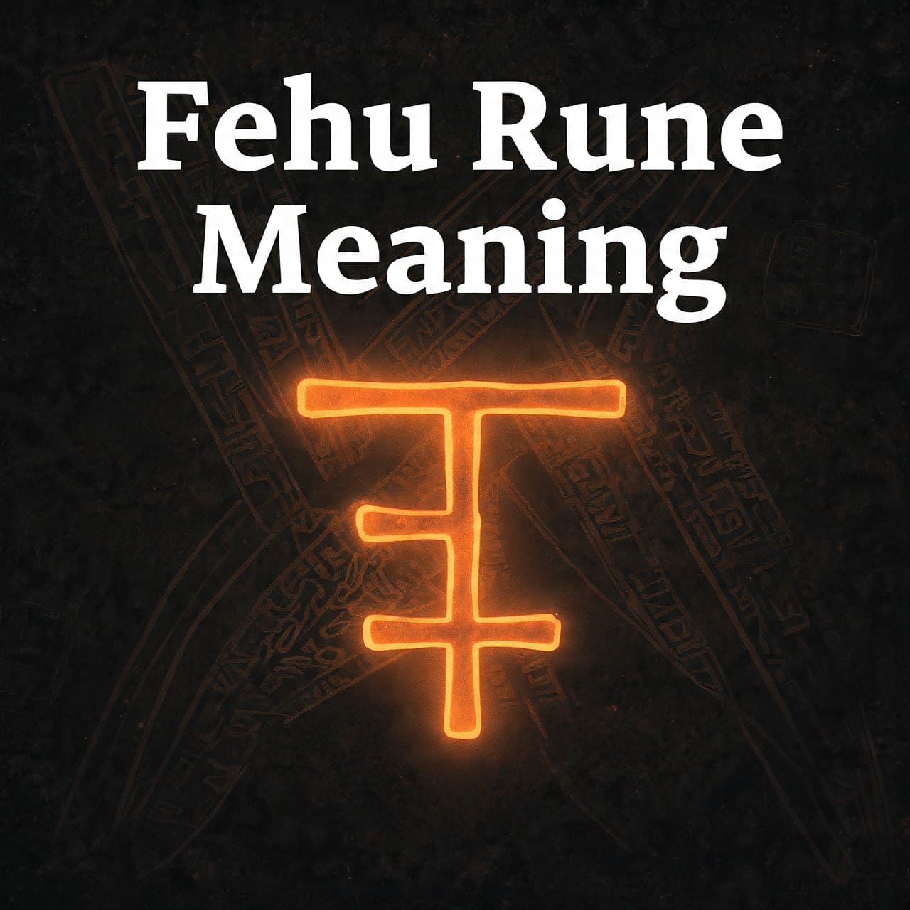 Fehu rune meaning