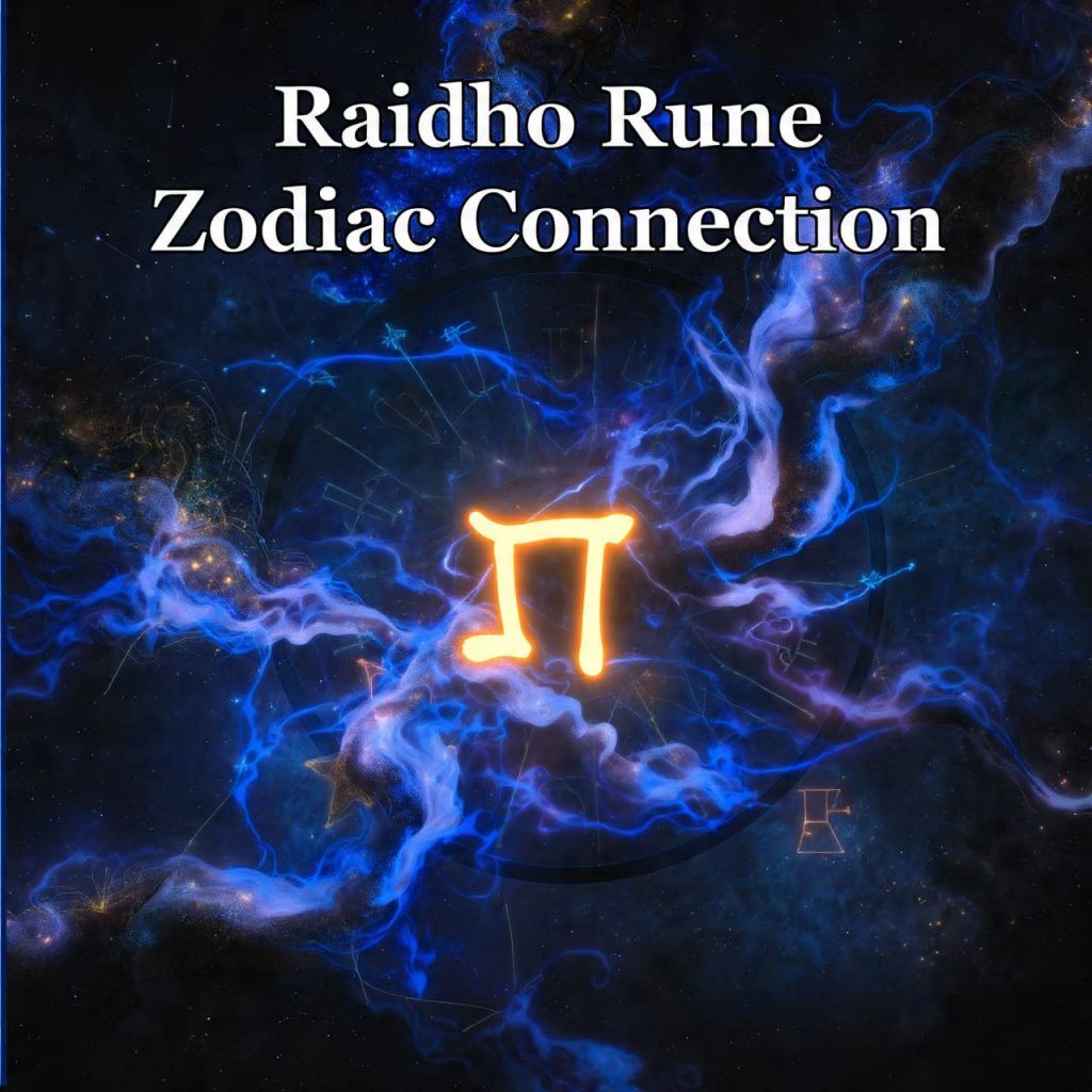 Raidho Rune Zodiac Connection