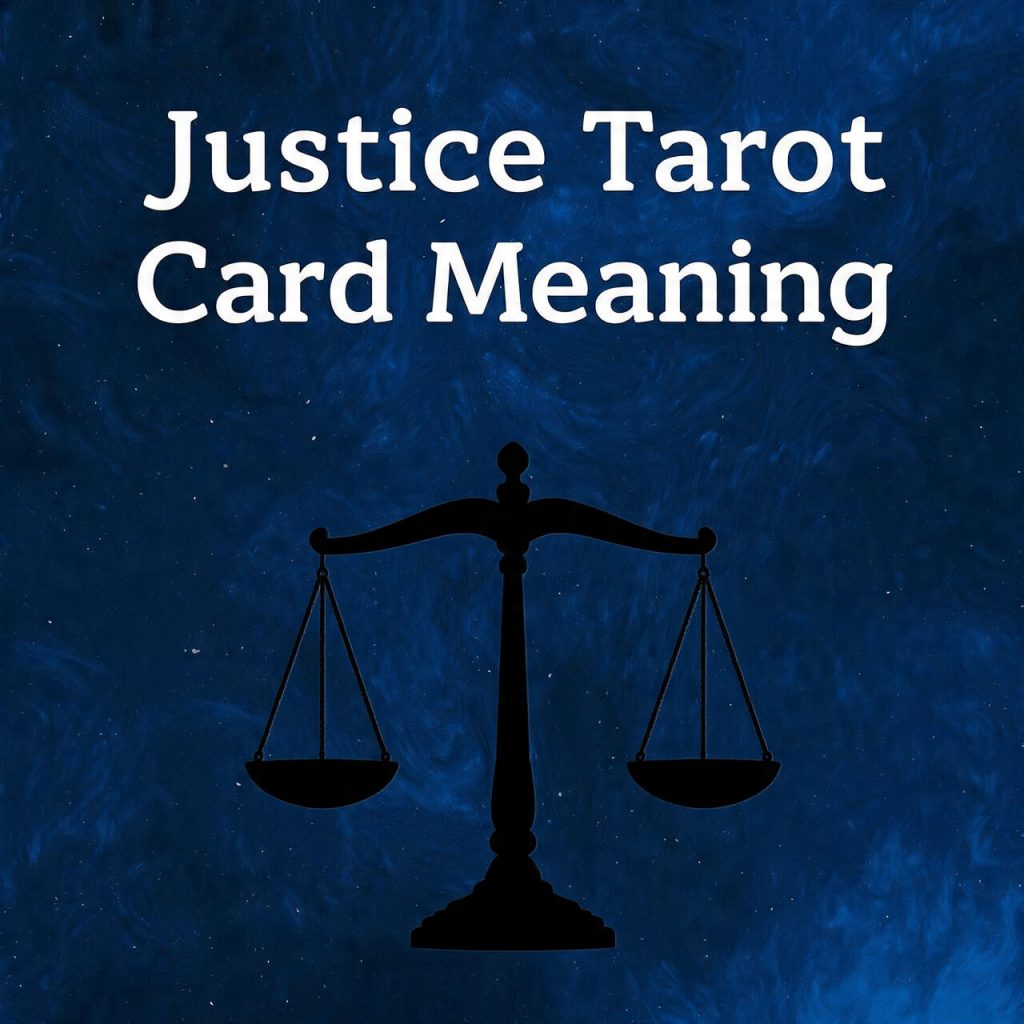 Justice Tarot Card Meaning