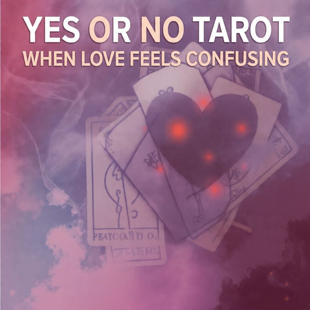 Yes or No Tarot when love feels confusing