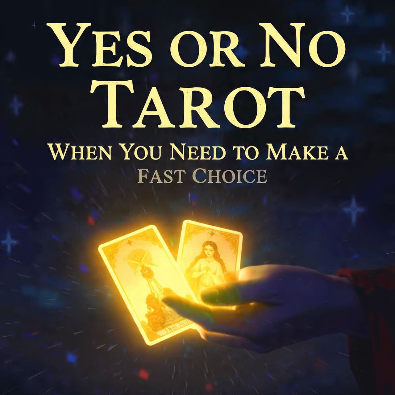 Yes or No Tarot when you need to make a fast Choice