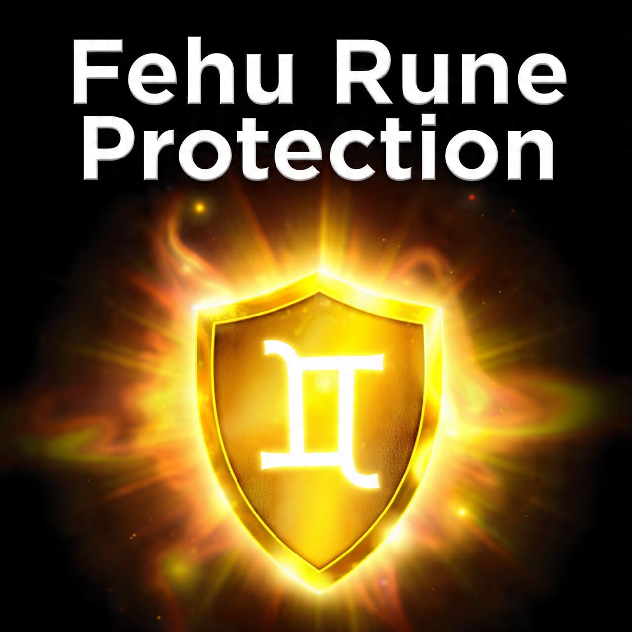 Fehu rune protection