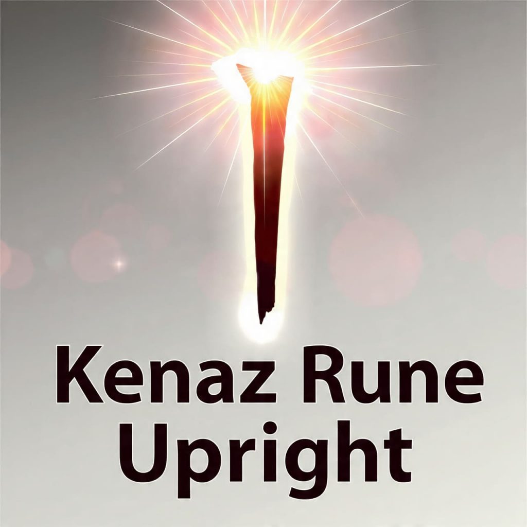 Kenaz Rune Upright