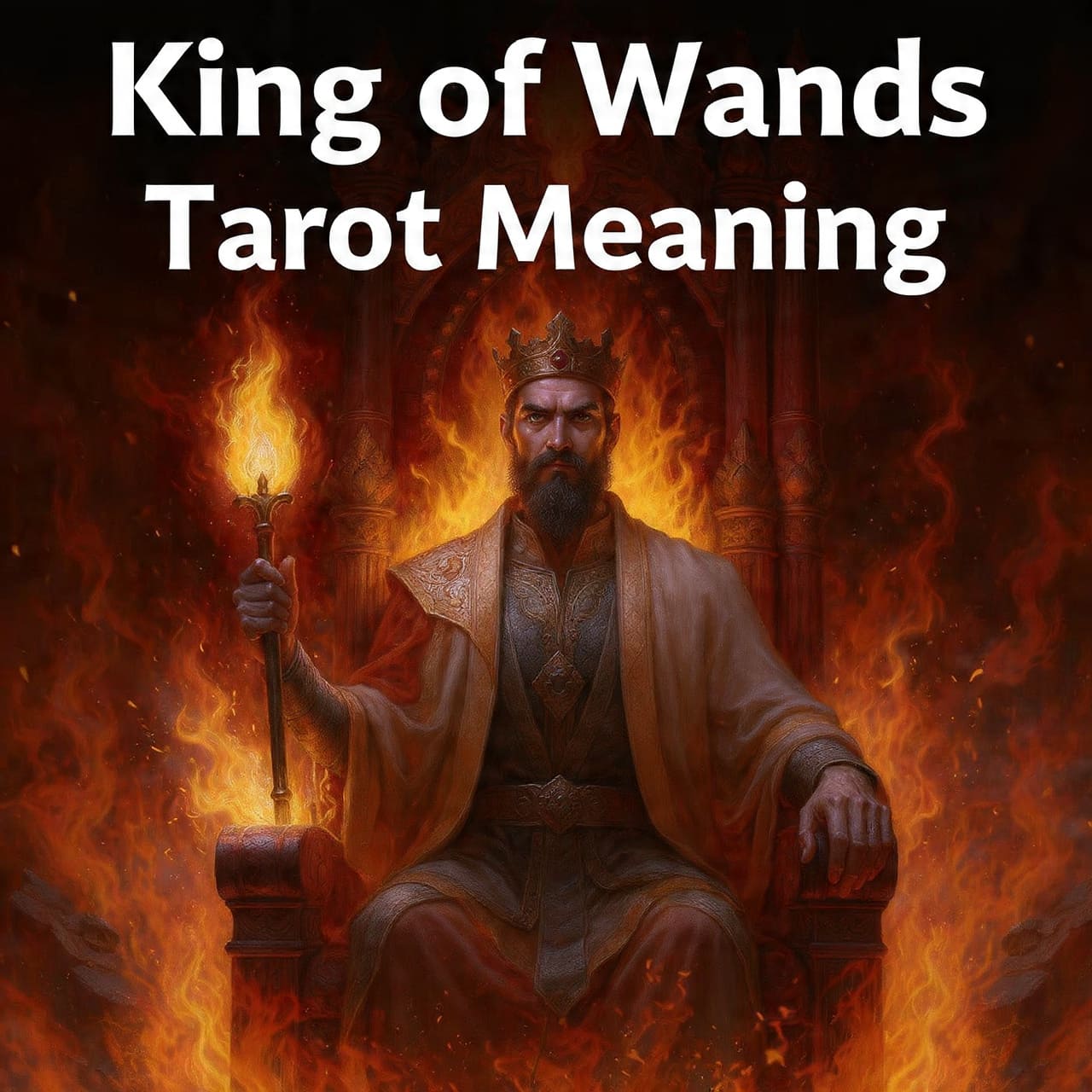 King of Wands Tarot Meaning